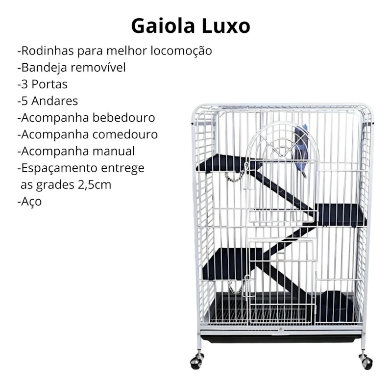 Gaiola Luxo Habitat 2
