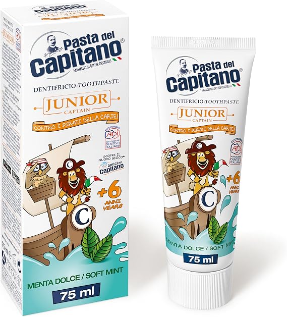 Pasta de Dente Infantil + 6 Anos Menta Suave 1