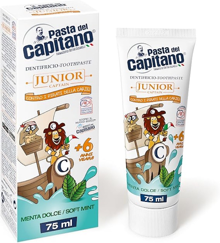 Pasta de Dente Infantil + 6 Anos Menta Suave 1