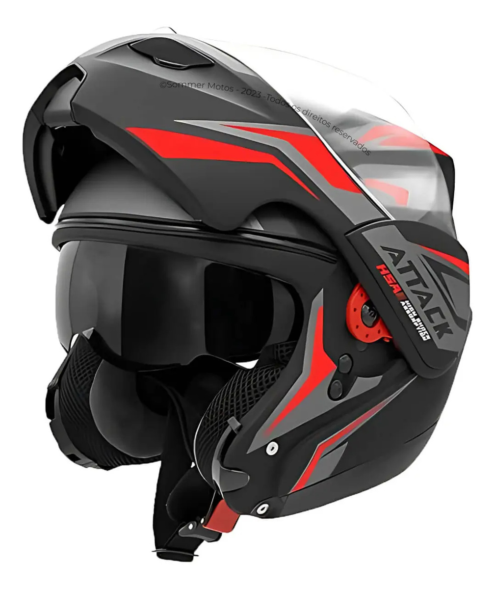 Capacete Escamoteável Pro Tork Attack HSA 2