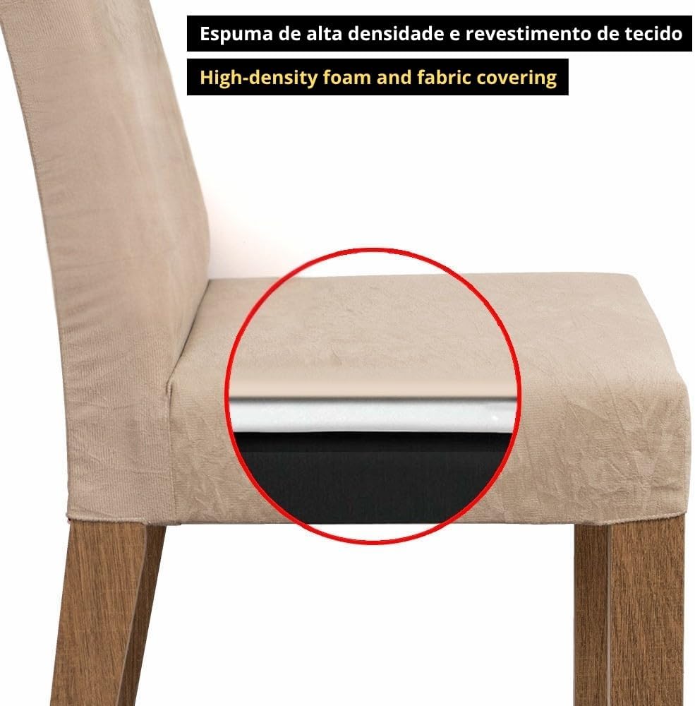 Conjunto Sala de Jantar Madesa Evelin 4