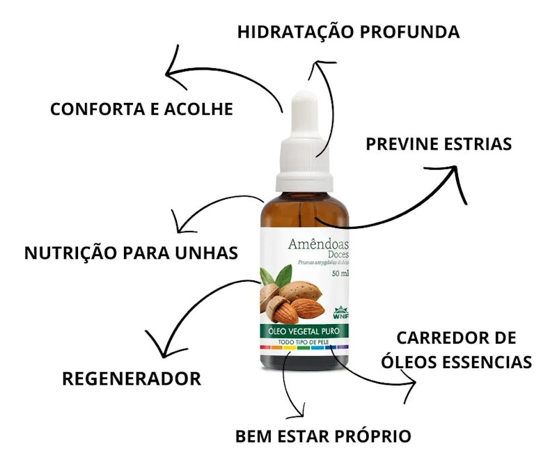 Óleo Vegetal de Amêndoas Doces 3
