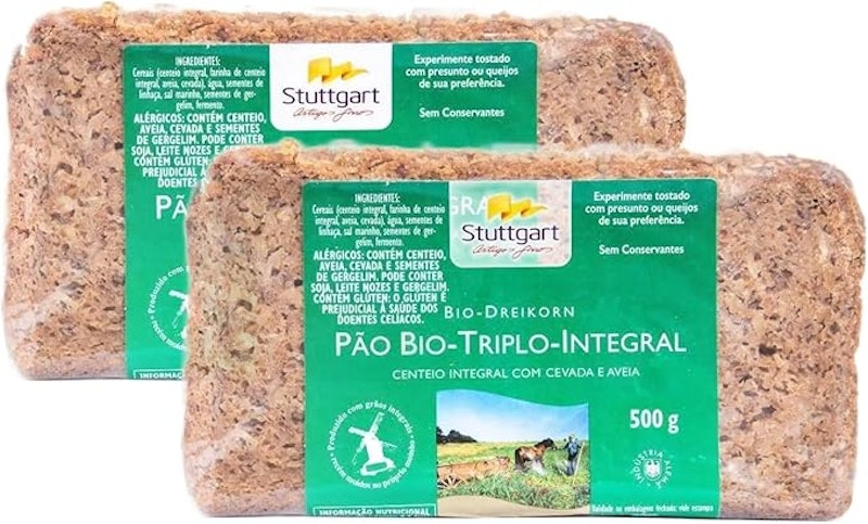 Pão Bio-Triplo de Centeio, Trigo e Aveia 1