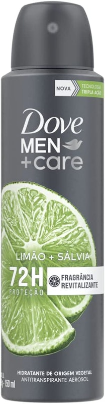 Desodorante Antitranspirante Aerossol Dove Men+Care Limão + Sálvia 1