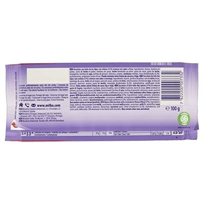 Chocolate Milka Strawberry 4