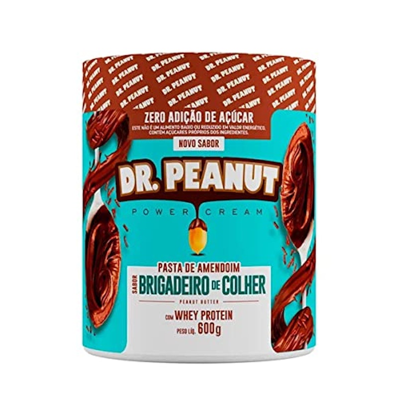 Dr Peanut Pasta De Amendoim Sabor Brownie Com Whey Protein 600G Dr. Peanut  : : Alimentos e Bebidas