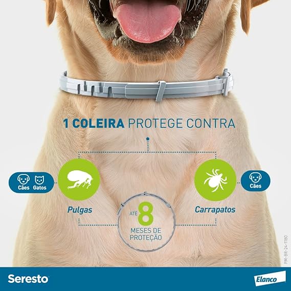 Coleira Seresto para Cães e Gatos de até 8 kg 4