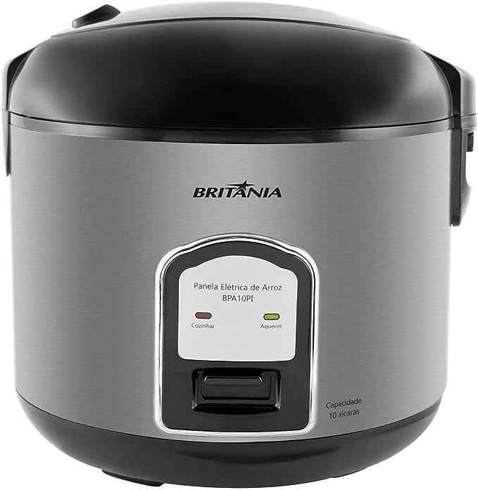 Panela de Arroz Britânia BPA10PI XI75 10 Xícaras 1