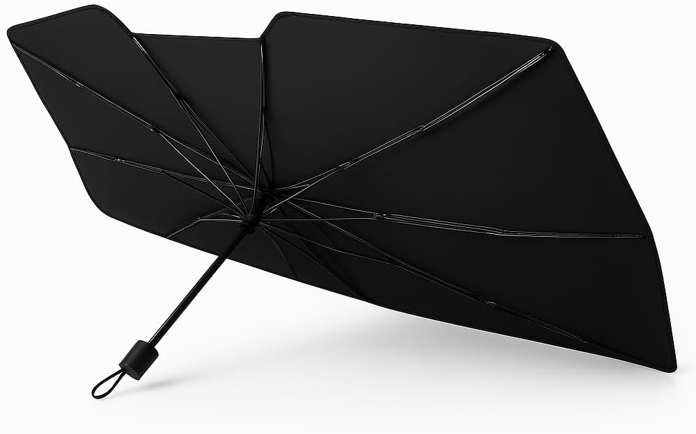 Protetor Solar Para-Brisa Design Tipo Guarda-Chuva 1