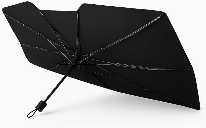 Protetor Solar Para-Brisa Design Tipo Guarda-Chuva 1
