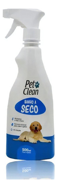 Banho a Seco Spray Pet Clean 1
