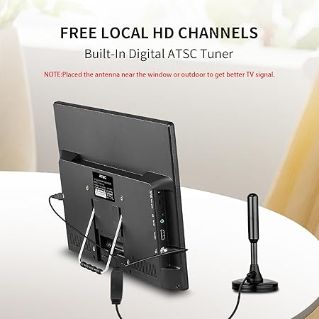 TV Portátil 14" com Antena 2