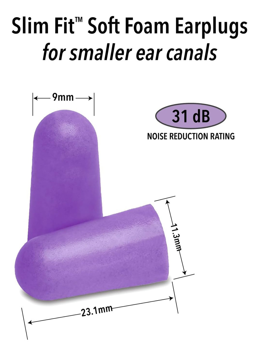 Protetor Auricular de Espuma Macia Slim Fit 2