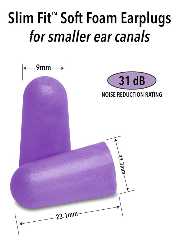 Protetor Auricular de Espuma Macia Slim Fit 2