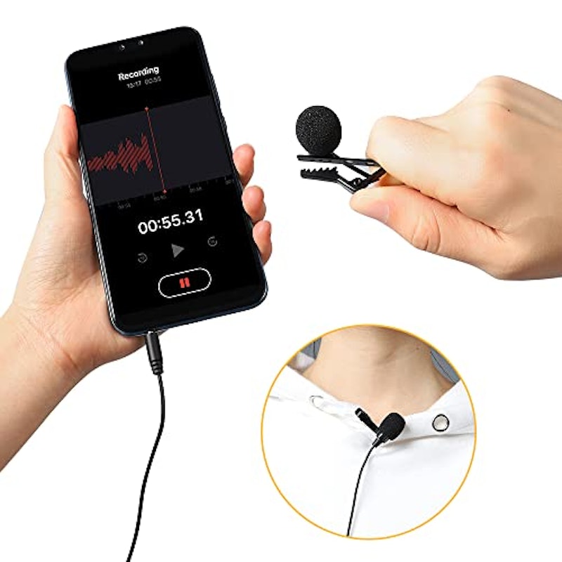 Microfone de Lapela Maono 4