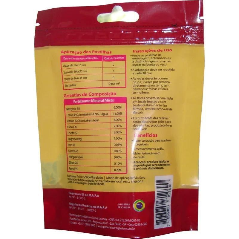 Pastilhas Nutritivas para Orquídeas e Flores Premium 2