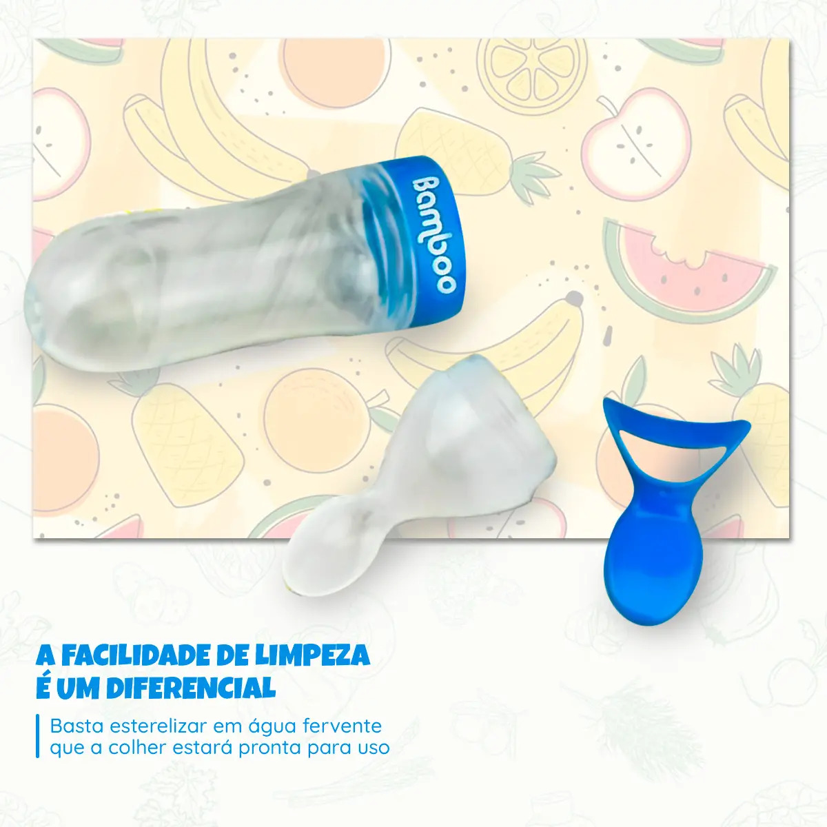 Colher Dosadora Papinha Leite Infantil Bebê 5