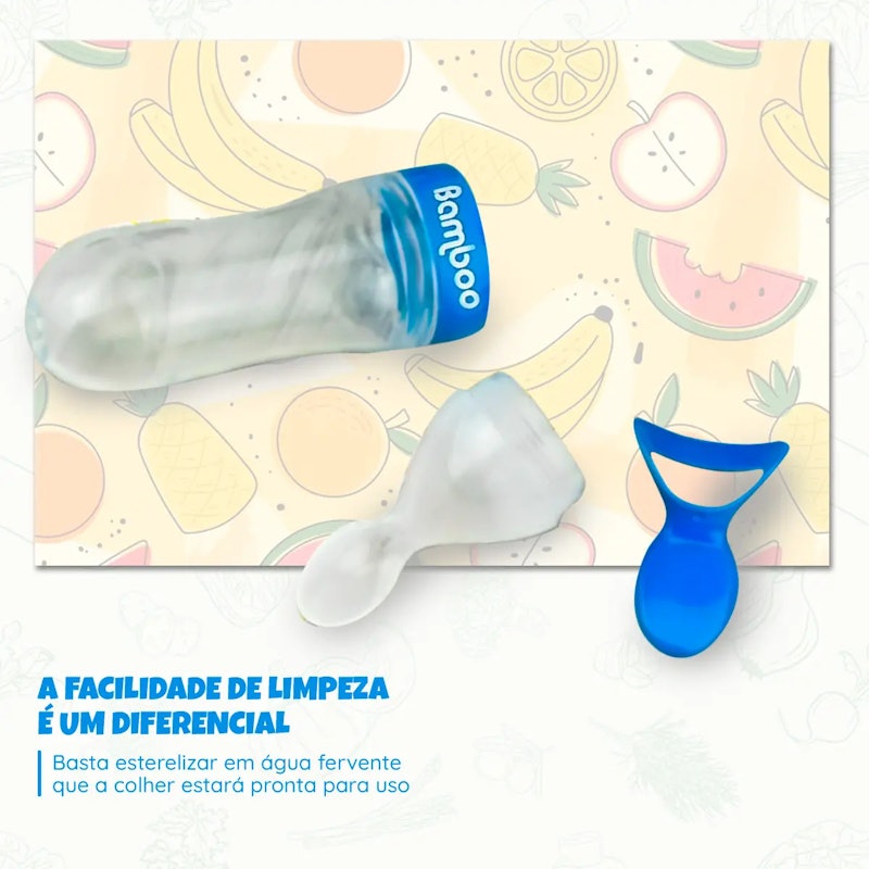 Colher Dosadora Papinha Leite Infantil Bebê 5