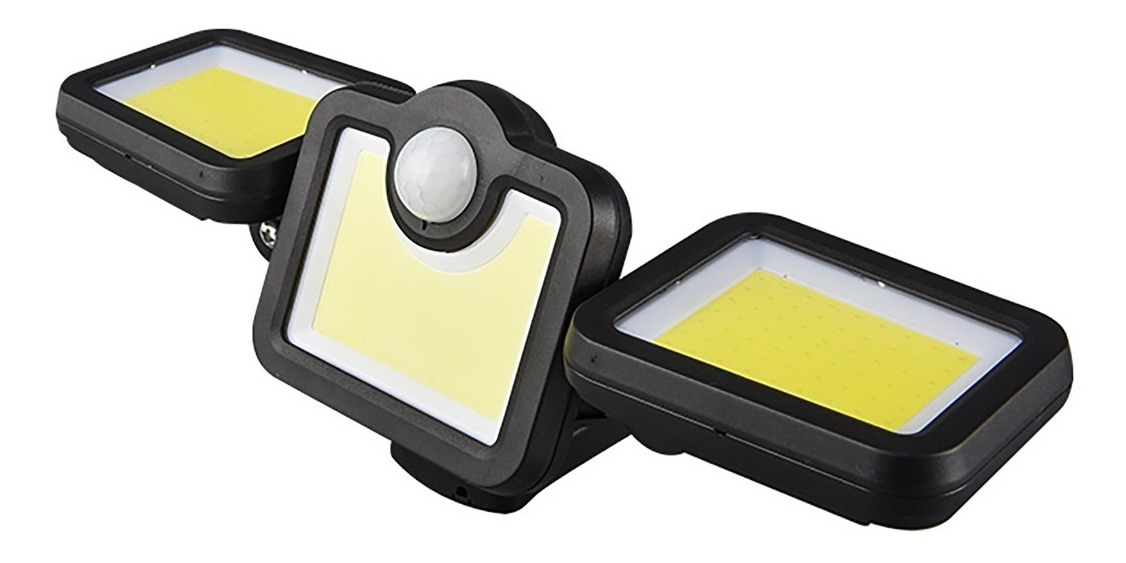 Luminária Solar Led Parede Refletor Poste 2