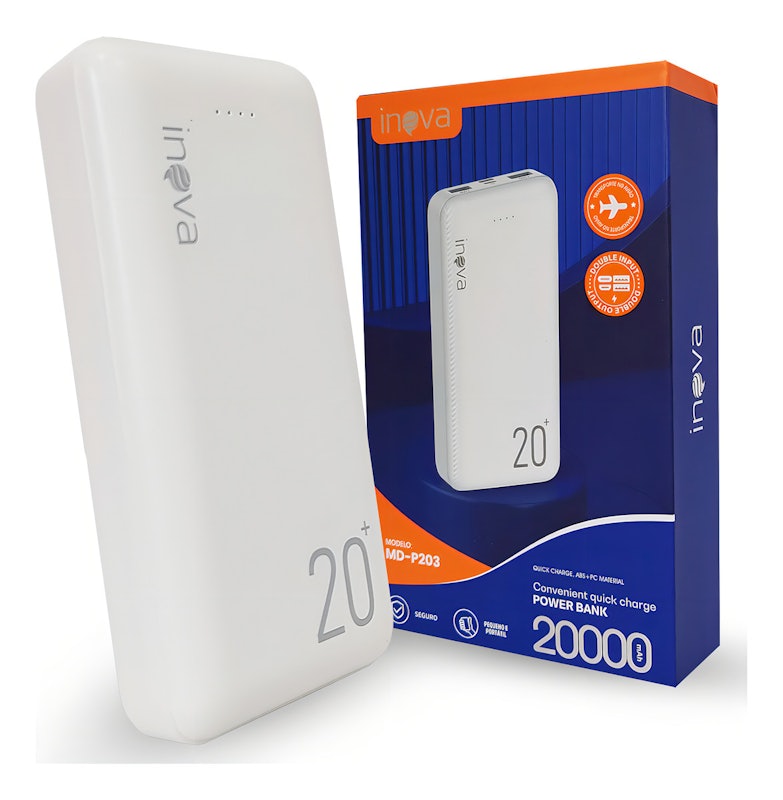 Power Bank Carregador Portátil de 20000 mAh 1
