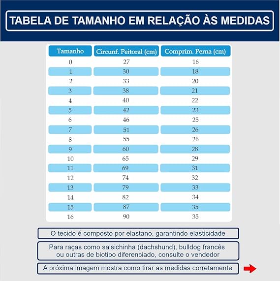 Roupa Pós-Cirúrgica para Cães Membros Interiores Cotton 5
