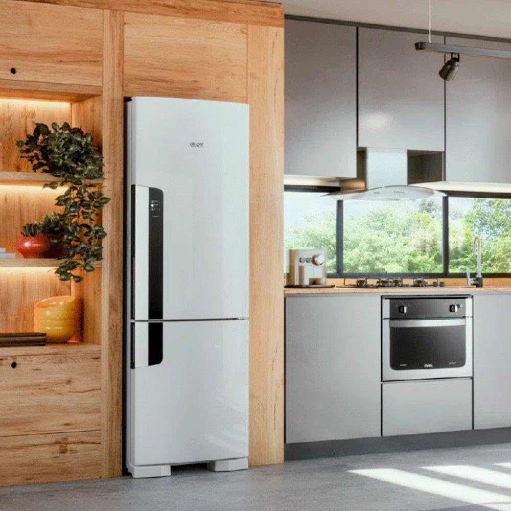 Geladeira Frost Free Duplex 397 L Branca com Freezer Embaixo 5