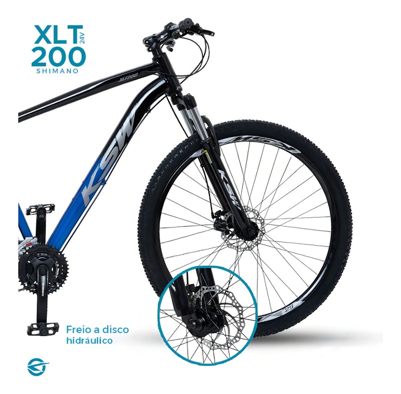 Bicicleta KSW XLT 200 4