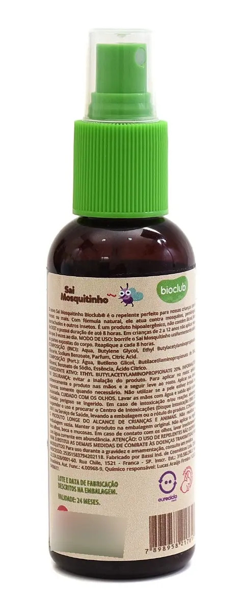 Repelente Natural De Uso Familiar - Sai Mosquitinho 3
