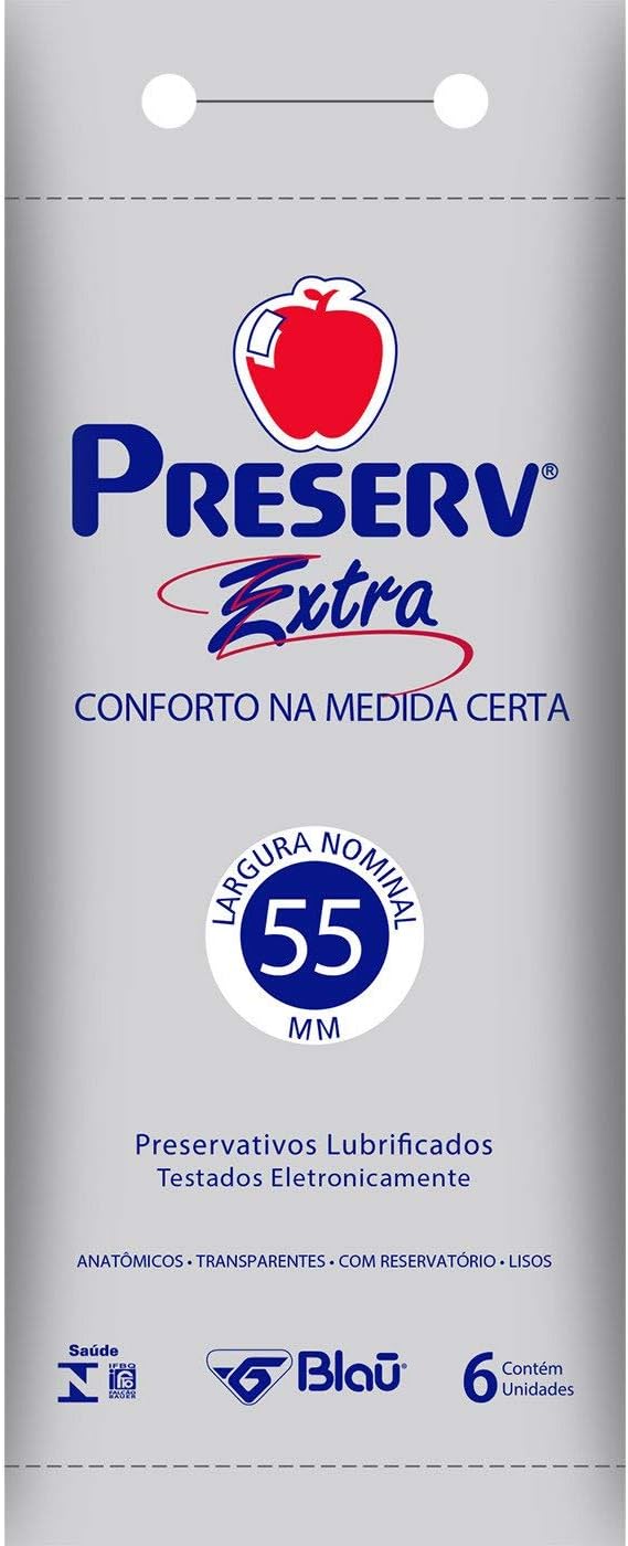 Preservativo Preserv Extra 6 Unidades 1