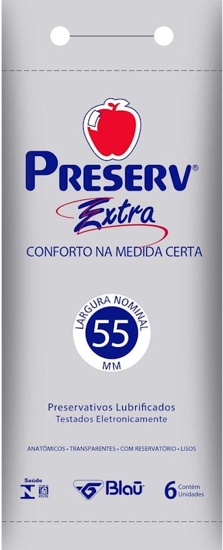 Preservativo Preserv Extra 6 Unidades 1