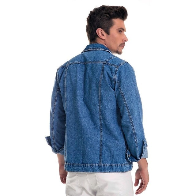 Jaqueta Jeans Masculina Express Slow 2