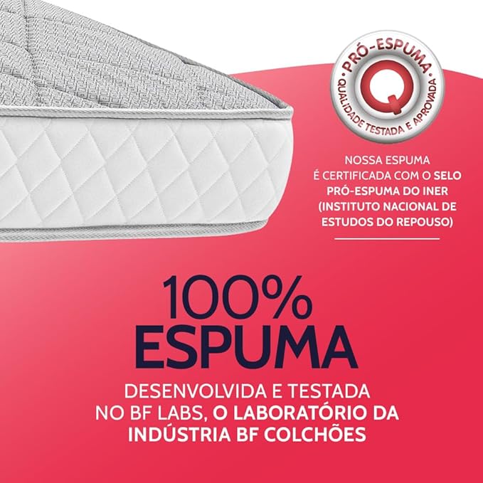 Colchão Solteiro Ortopédico Vácuo Espuma D28 4
