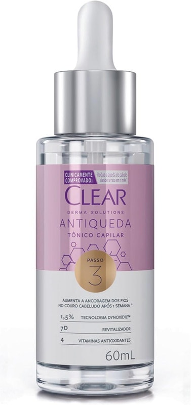 Tônico Capilar Antiqueda Clear Derma Solutions 1
