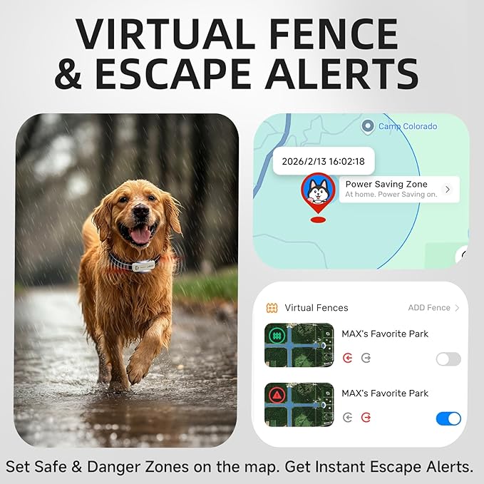 Coleira Rastreador GPS para Cães 3
