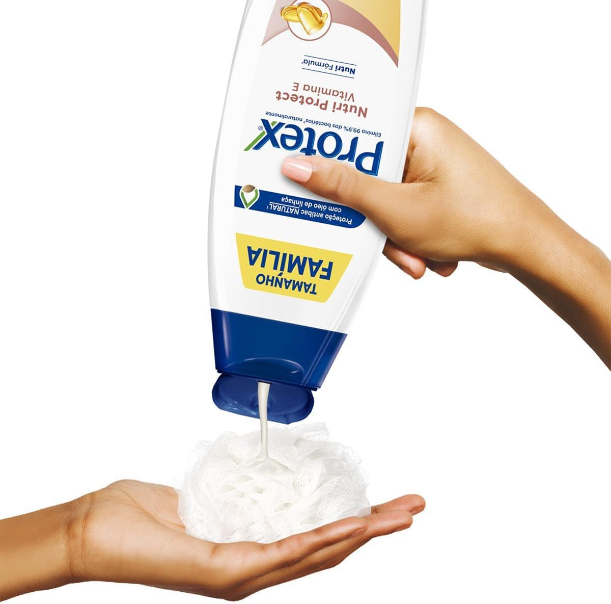 Sabonete Líquido Antibacteriano para Corpo Protex Nutri Protect 5