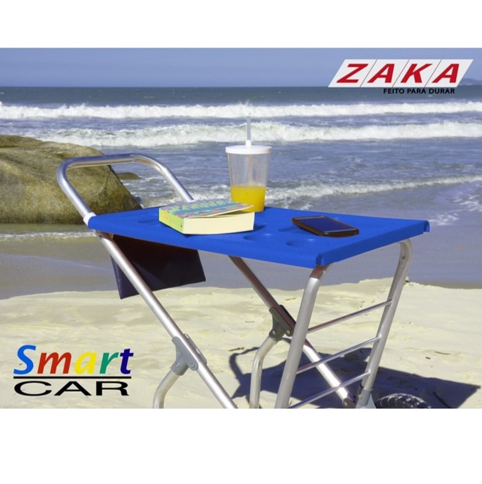 Carrinho de Praia Alumínio Smart Car 3