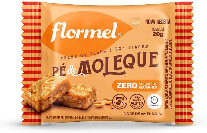 Pé de Moleque Flormel Zero Açúcar 2