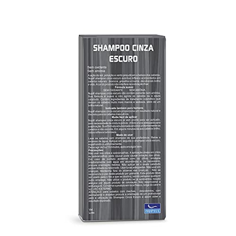 Shampoo Cinza Escuro 2
