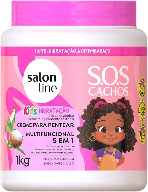 Creme para Pentear 5 em 1 SOS Cachos Kids Hidratação 1