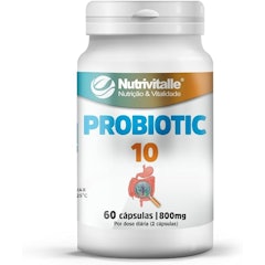 Probiotic 10 800 mg 60 Cápsulas