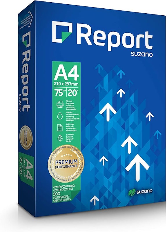 Papel Sulfite Report Premium A4 75 g 500 Folhas 1