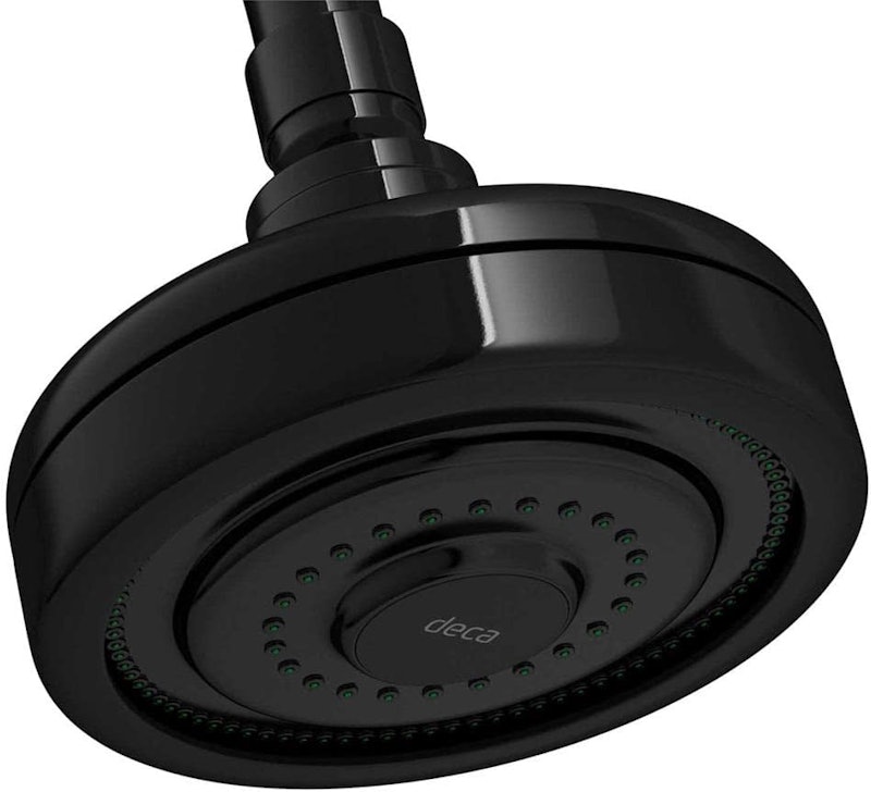 Chuveiro com Tubo de Parede 12,4 cm Acqua Plus Black Noir 2