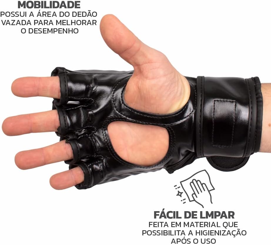 Luva de MMA Clinch MA - Muvin - LVM-200 2