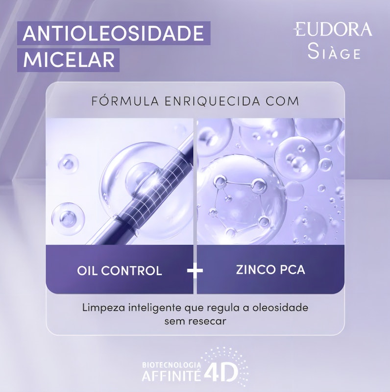 Shampoo Siàge Anti Oleosidade Micelar 2