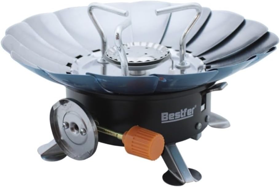 Fogareiro Portátil Para-Brisa Bestfer 2