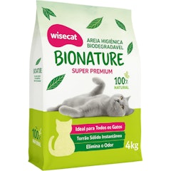 Areia Higiênica para Gatos Biodegradável Wisecat