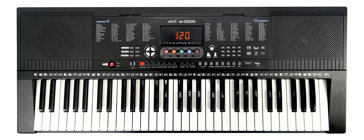Teclado Musical M-T3000 1