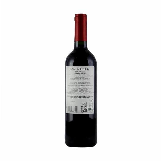 Vinho Tinto Chileno Santa Tierra Estate Carmenere 750 ml 3