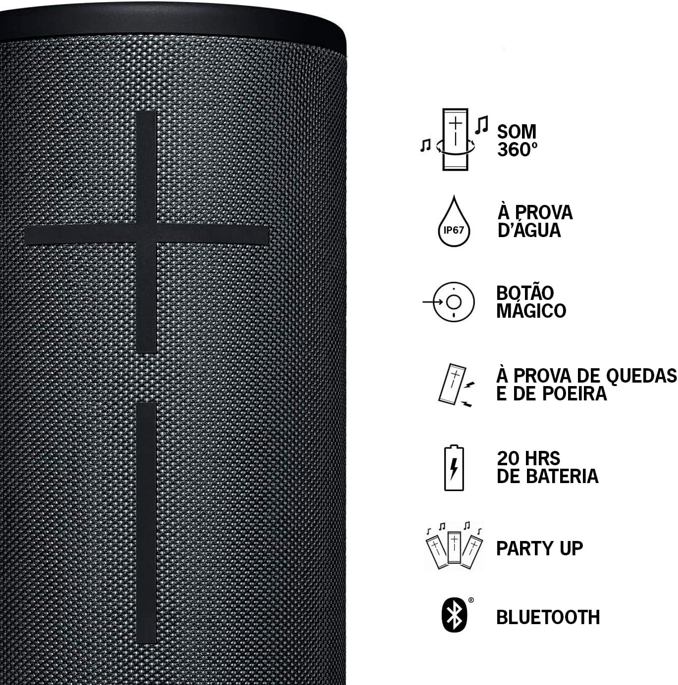Caixa de Som Bluetooth Ultimate Ears MEGABOOM 3 4