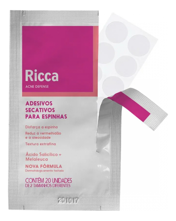 Adesivos Secativos para Espinhas Acne Defense Ricca 2